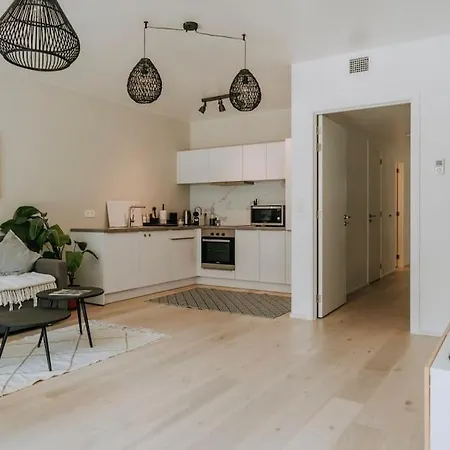 2 Bedroom Apartment&private Parking In Center Liegi