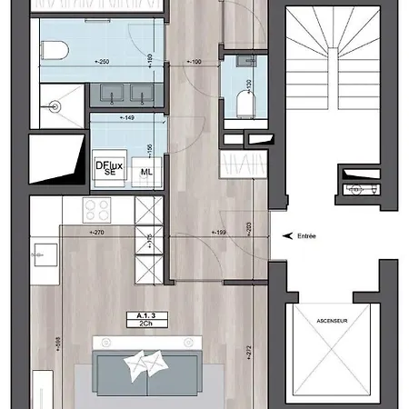 2 Bedroom And Private Parking In Center Apartment *